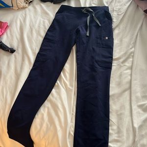 Figs Navy Blue Scrub Pants